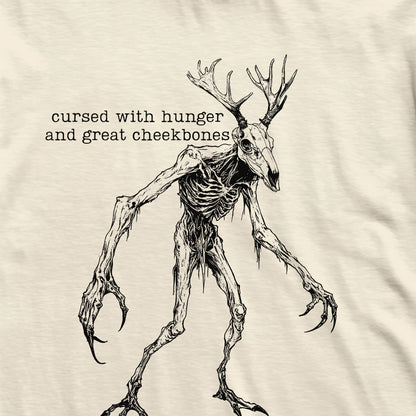 Wendigo Great Cheekbones Cryptid T-Shirt