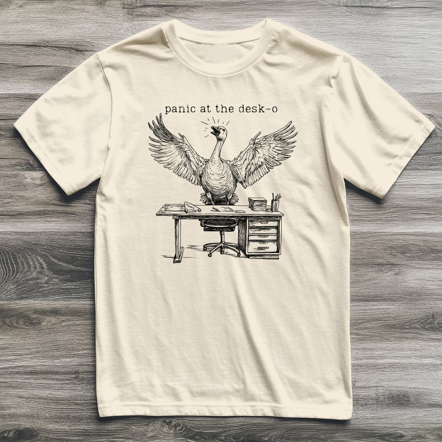 Panic At The Desk-o T-Shirt