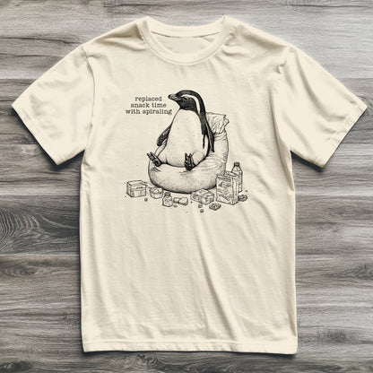 Snack Time Penguin T-Shirt