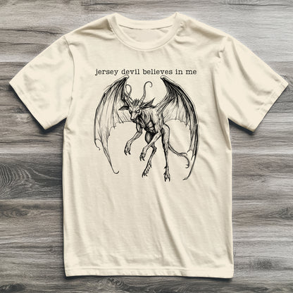 Jersey Devil Believes In Me Cryptid T-Shirt