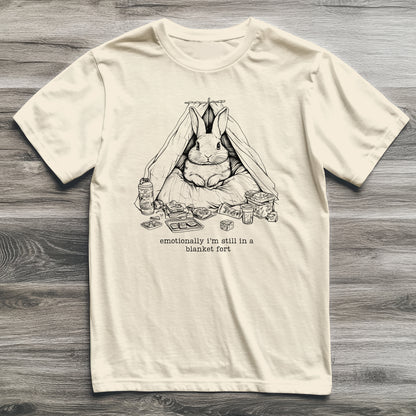 Emotional Blanket Fort Rabbit T-Shirt