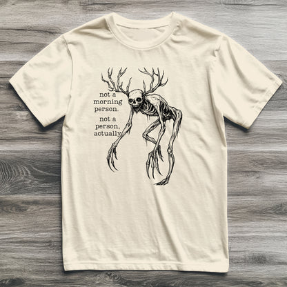 Wendigo Not A Morning Person Cryptid T-Shirt