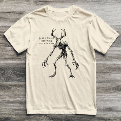 Wendigo Just a Forest Boy Cryptid T-Shirt