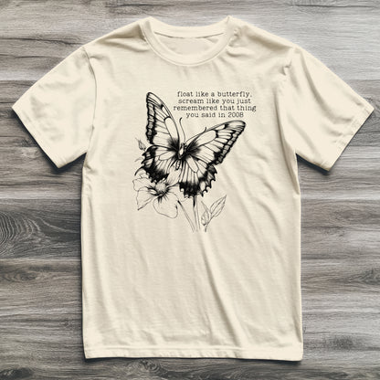 Screaming Butterfly T-Shirt
