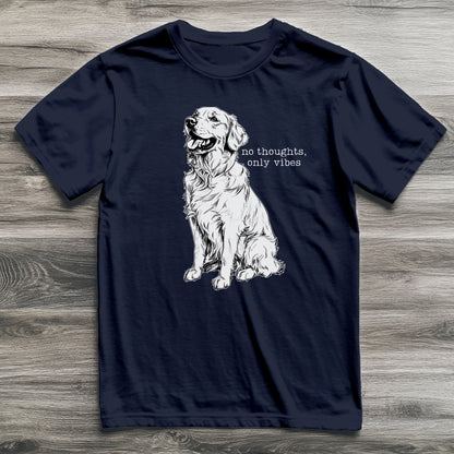 Only Vibes Golden Retriever T-Shirt