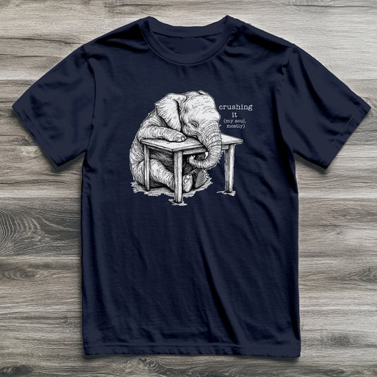 Crushing It Elephant T-Shirt