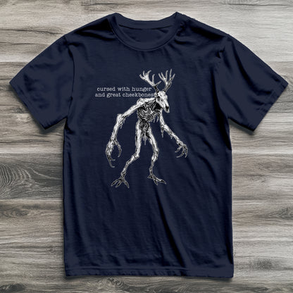 Wendigo Great Cheekbones Cryptid T-Shirt