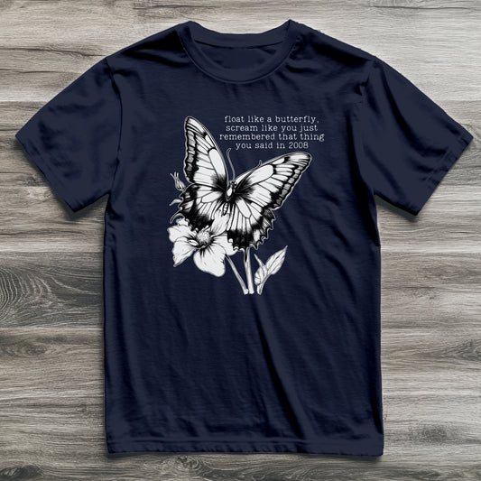 Screaming Butterfly T-Shirt