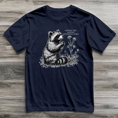 Existential Crisis Raccoon T-Shirt