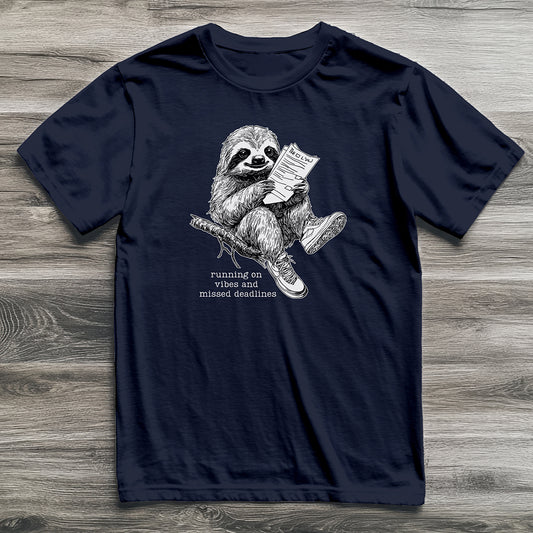 Missed Deadlines Sloth T-Shirt