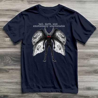Mothman Emotionally Unavailable Cryptid T-Shirt