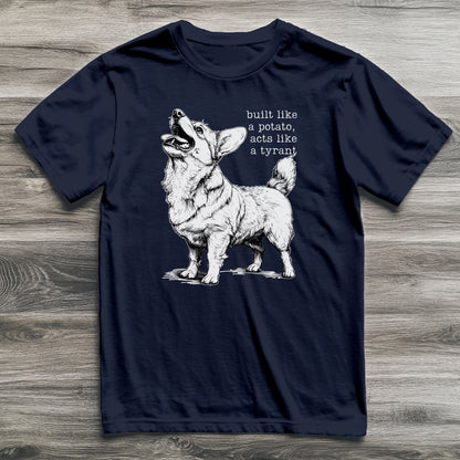 Built Like A Potato Corgi T-Shirt