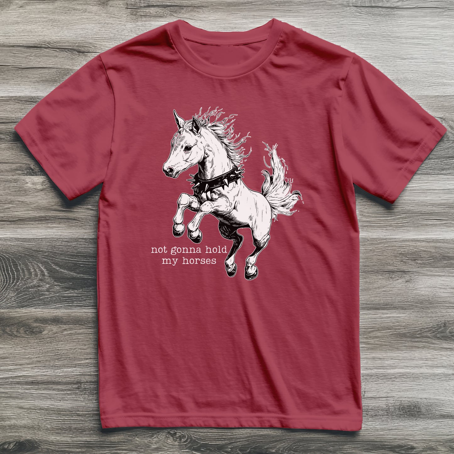 Not Gonna Hold My Horses T-Shirt