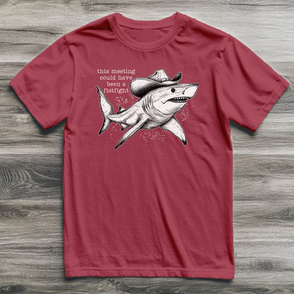 Fistfight Meeting Shark T-Shirt