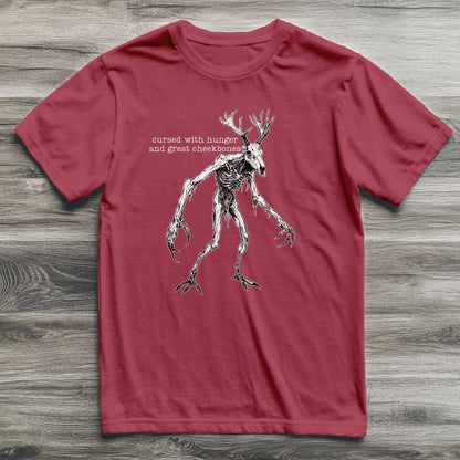 Wendigo Great Cheekbones Cryptid T-Shirt