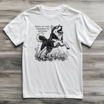 Born To Run Husky T-Shirt