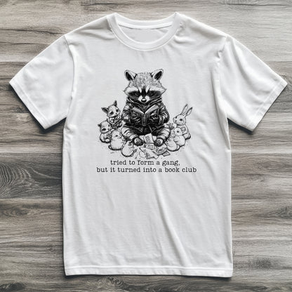 Reading Gang Raccoon T-Shirt